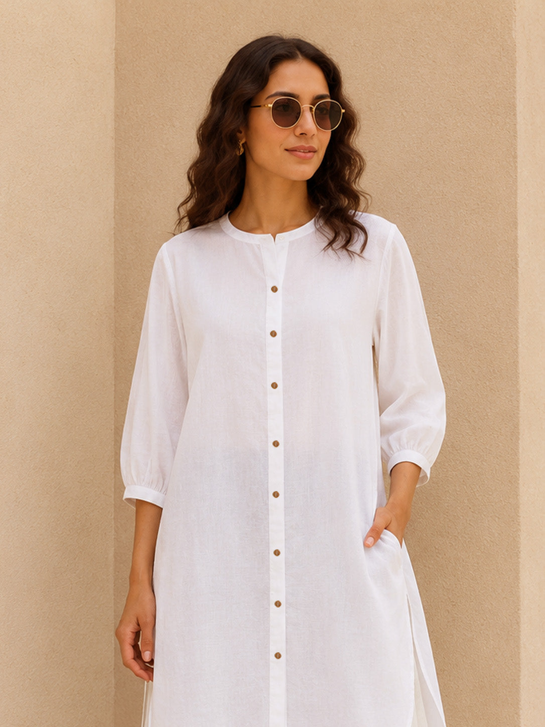 SAFAR – White Kurta Set