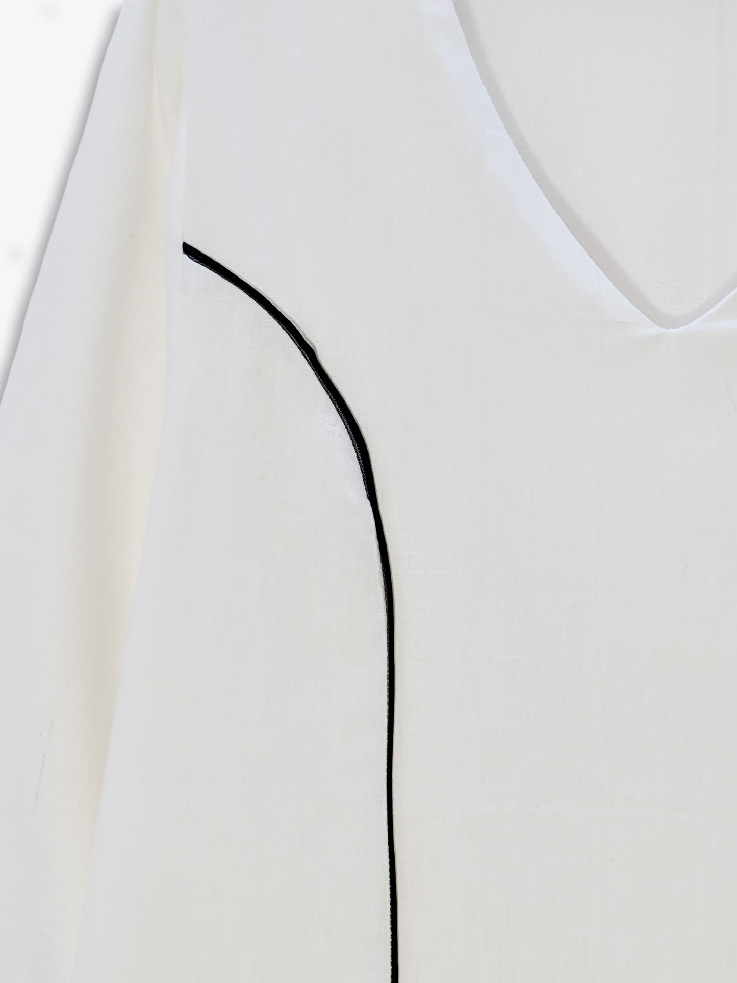 SAAF – White A Line Kurta Set