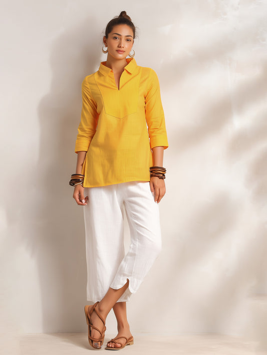 Solid Mango Tunic