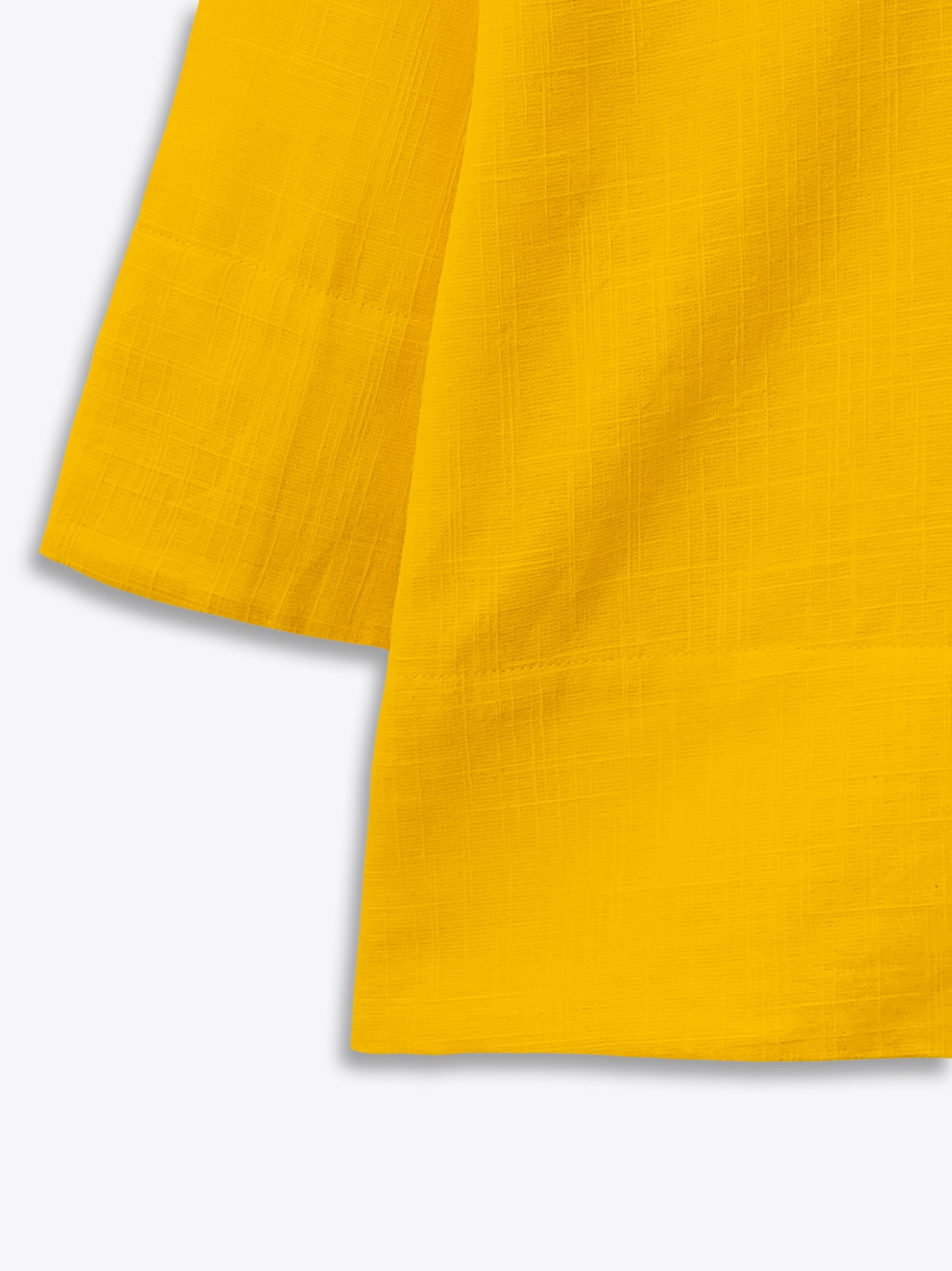 Bright Yellow Summer Cotton Shirt